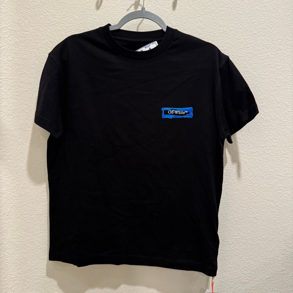 Off-white painted arrows-print t-shirt
